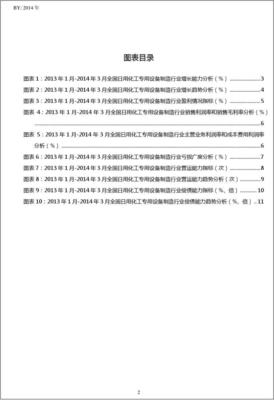 2013-2014年3月全國日用化工專用設備制造行業(yè)經(jīng)營狀況月報